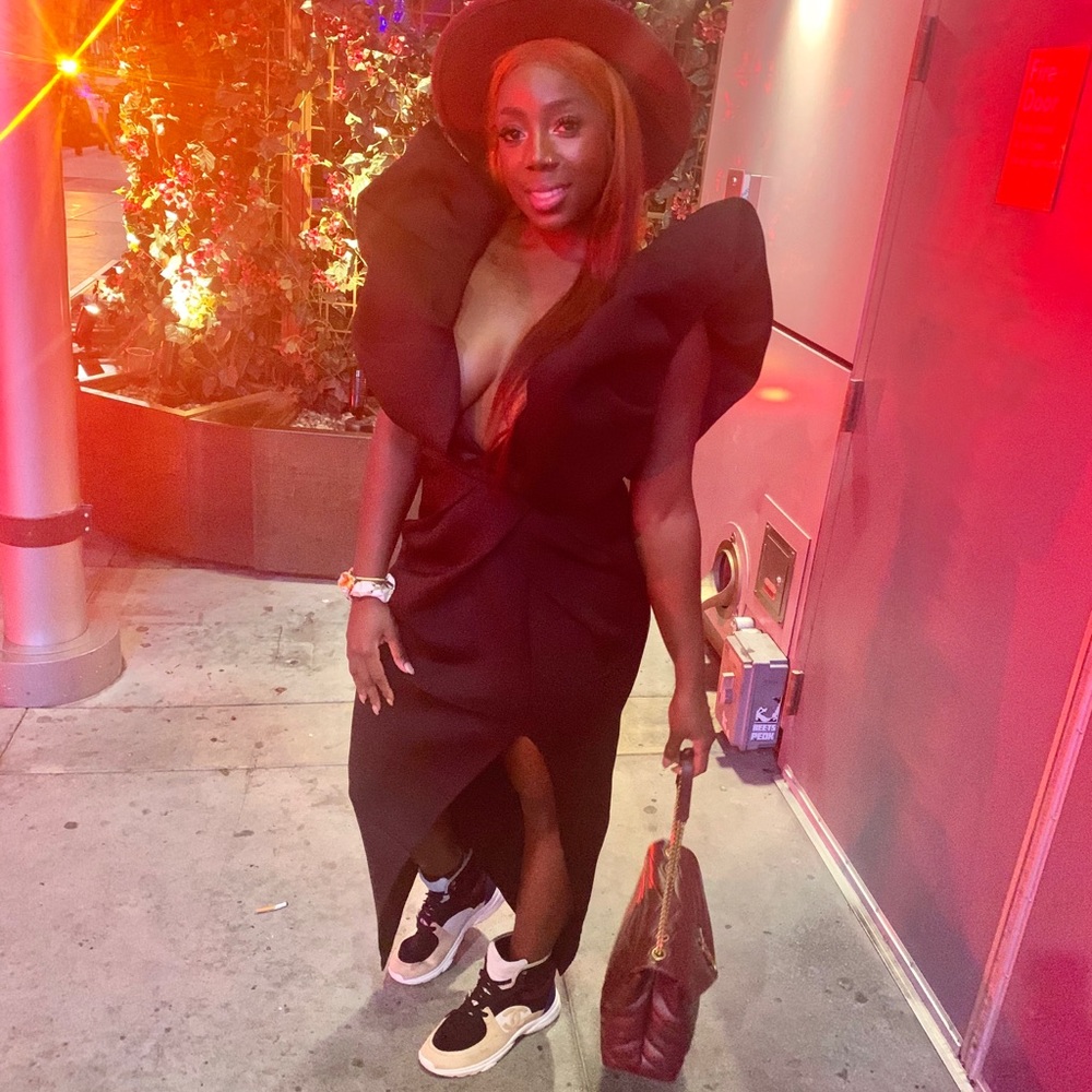 Black holiday dress